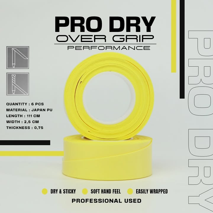 FELET PRO DRY OVER GRIP (6 in 1) PACK