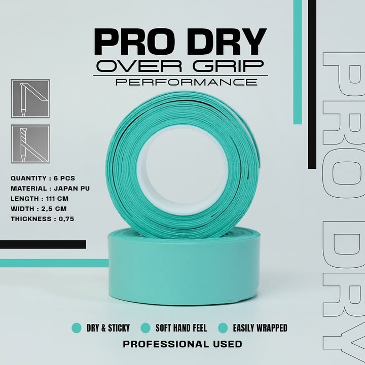 FELET PRO DRY OVER GRIP (6 in 1) PACK