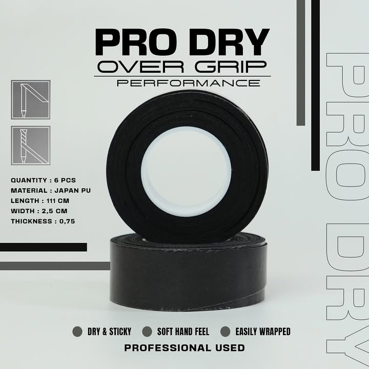 FELET PRO DRY OVER GRIP (6 in 1) PACK