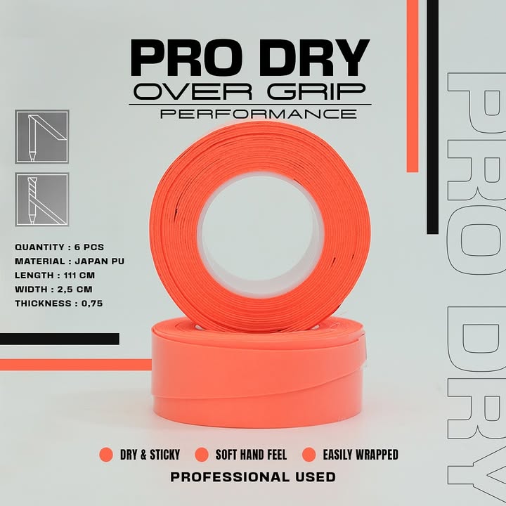 FELET PRO DRY OVER GRIP (6 in 1) PACK