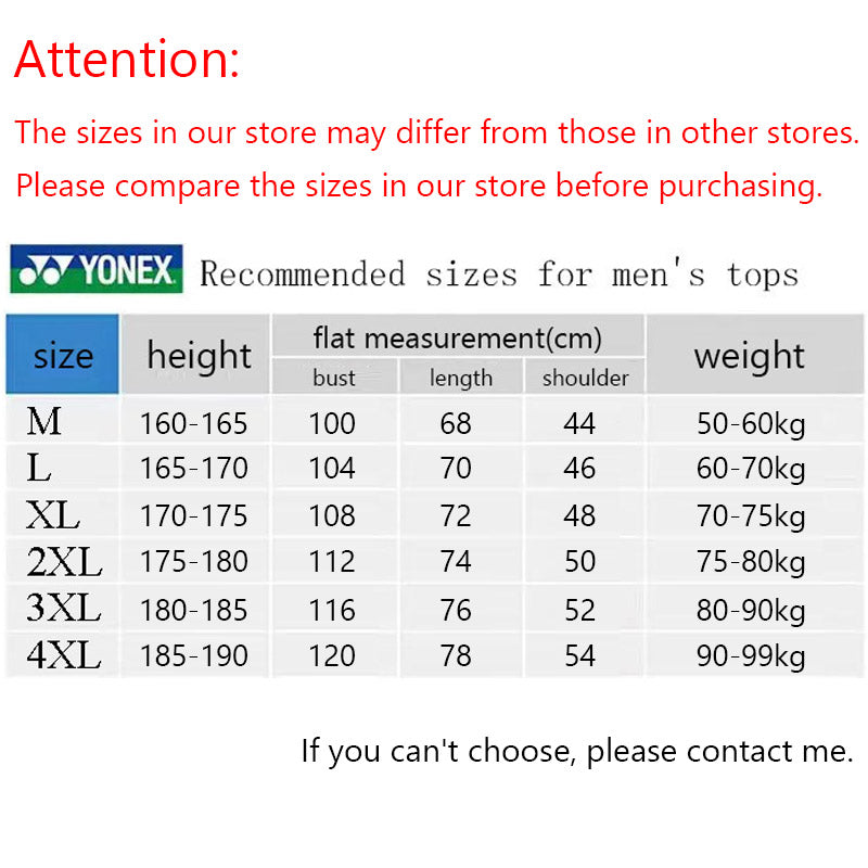 YONEX MENS JERSEY 10447EX