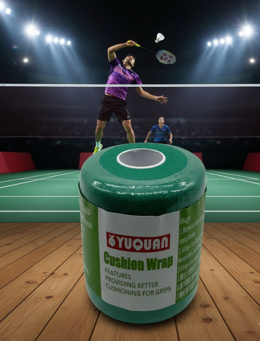 CUSHION WRAP ~ BADMINTON-CLICK